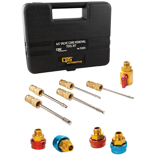 10-Piece A/C Valve Core Removal Tool Kit Distribution Élite MP