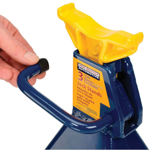 Chandelles, Poign&eacute;e/rochet verrouillable, Capacit&eacute; de 3 tonnes, 19" h Distribution Élite MP