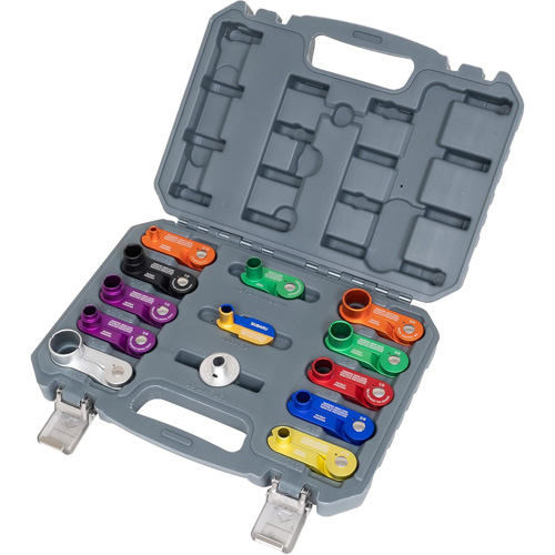 Jeu de d&eacute;connexions &agrave; ressort en aluminium 13 mcx Distribution Élite MP