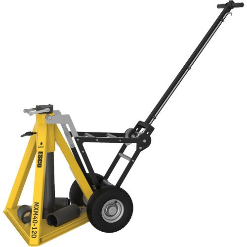 Socle roulant pour transport de cric 44 tonnes Mammut Distribution Élite MP