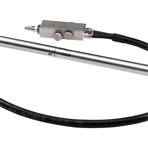 Cric portatif &agrave; 2 &eacute;tapes, 11 tonne(s)/22 tonne(s), Air comprim&eacute;/hydraulique Distribution Élite MP