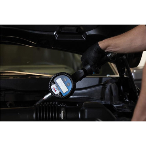 D&eacute;bitm&egrave;tre &eacute;lectronique de lubrifiant avec rallonge flexible &agrave; 90° Distribution Élite MP