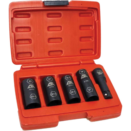 Ensemble de douilles r&eacute;versibles, 5 Morceaux, Prise de 1/2" Distribution Élite MP