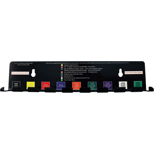10-Piece Spare Tire Tool Kit Distribution Élite MP