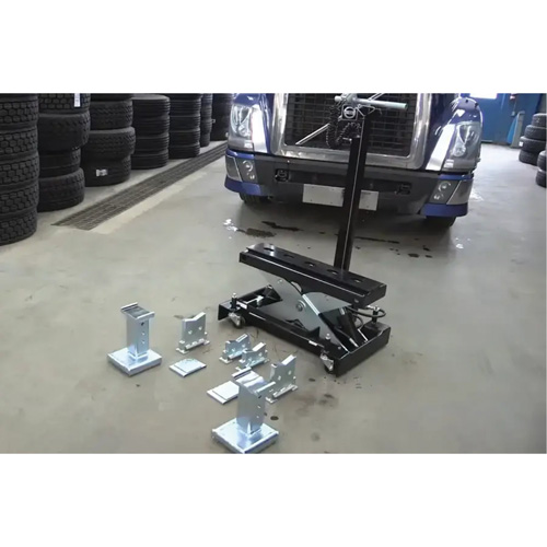 Cric de service de plancher, 14 tonne(s) Capacit&eacute;, 8-1/4" Abaiss&eacute;e, 20" &eacute;lev&eacute;e, Air comprim&eacute;/hydraulique Distribution Élite MP