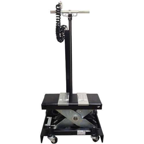 Low Profile Floor Service Jack, 12 Ton(s) Capacity, 7-1/2" Lowered, 15" Raised, Air Hydraulic Distribution Élite MP
