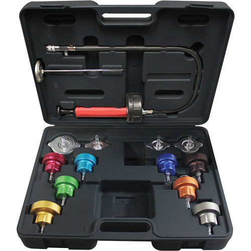 Trousse pour test de pression universel pour syst&egrave;me de refroidissement 14 mcx Distribution Élite MP