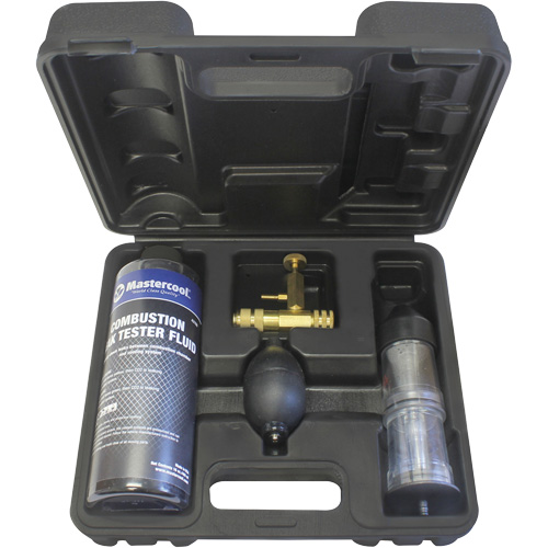 Trousse pour testeur de fuite de gaz de combustion avec adaptateur pour capuchon de test Distribution Élite MP