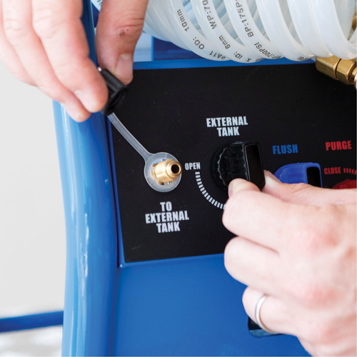 “MASTERCLEANSE” Large Volume Flush Machine Distribution Élite MP