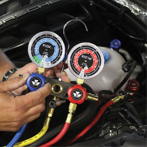 Ensemble de manom&egrave;tres &agrave; piston &agrave; 2 voies R1234Yf Distribution Élite MP