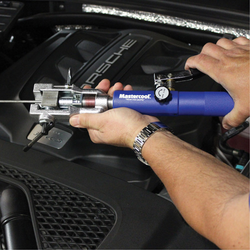 Jeu d'outils &agrave; &eacute;vaser hydraulique universel avec manche bleu & jeu d'adaptateurs Distribution Élite MP