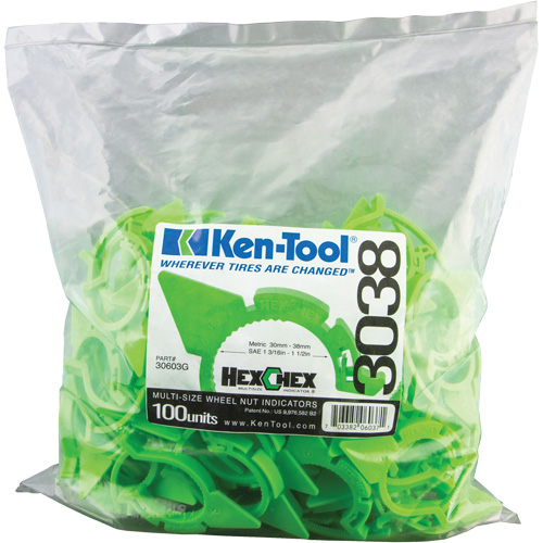 HexChex Multi-Size Loose Wheel Nut Indicator Distribution Élite MP