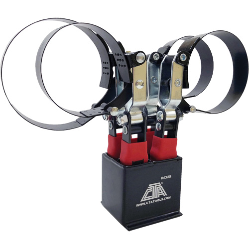 Ensemble de 4 cl&eacute;s pour filtre &agrave; huile avec support Distribution Élite MP