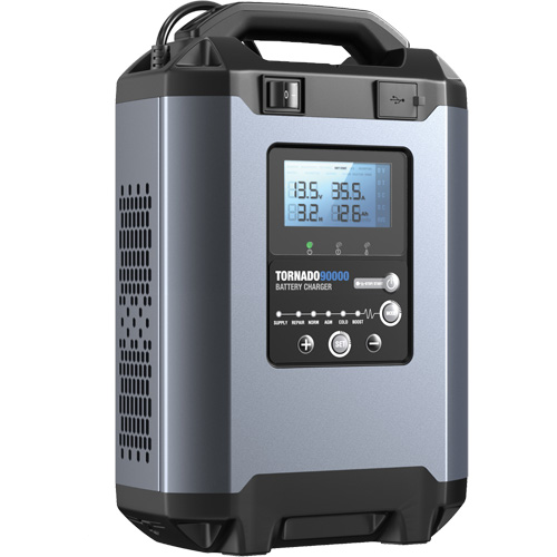 Tornado90000 90A Stable Power Supply & Smart Charger 12V/24V Distribution Élite MP