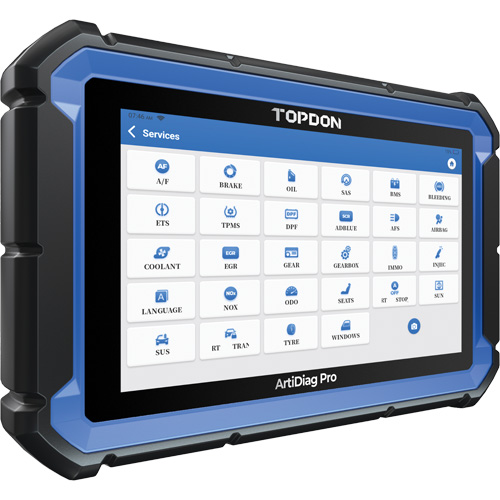 ArtiDiag Pro 7" Scan Tool with Service Functions & Bi-Directional Controls Distribution Élite MP