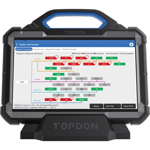 Phoenix Max with Scope 13.3" OE-Level Scan Tool, Docking Station & 4 Channel Oscilloscope Distribution Élite MP