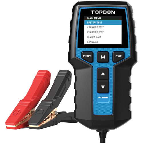 BT200 12V Battery & 12V/24V System Tester Distribution Élite MP