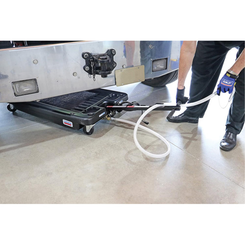 Drain pour camion &agrave; profil bas avec pompe &eacute;lectrique Distribution Élite MP