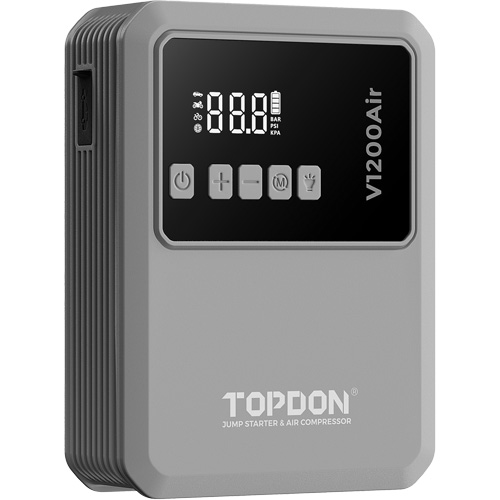 V1200Air 2-in-1 1200 Peak Amp Jump Starter & Tire Inflator Distribution Élite MP