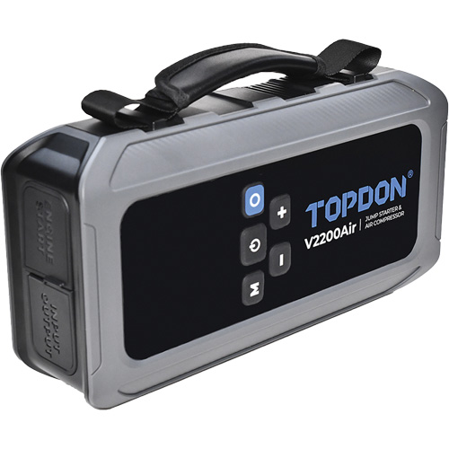 V2200Air 2-en-1: d&eacute;marreur de secours de 1200 A de pointe et gonfleur de pneus Distribution Élite MP
