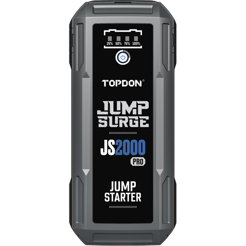 D&eacute;marreur de secours, banque d'alimentation et lampe de poche JumpSurge2000Pro &agrave; 2500 A de pointe Distribution Élite MP