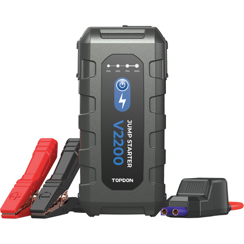 Survolteur, banque d'alimentation et lampe de poche V2200 Distribution Élite MP
