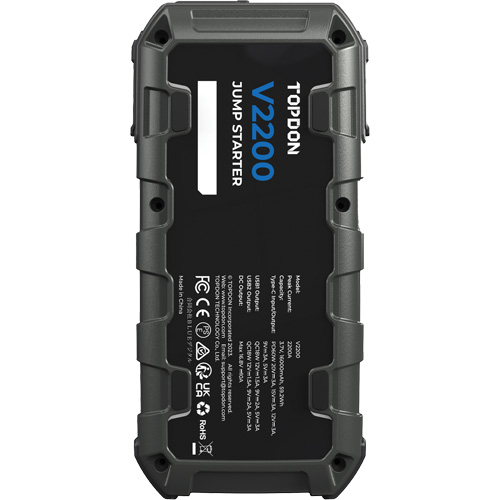 Survolteur, banque d'alimentation et lampe de poche V2200 Distribution Élite MP