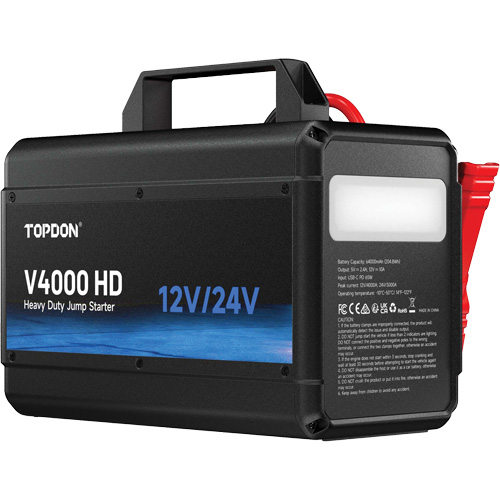 Survolteur V4000 HD 12 V/24 V 4000 A Distribution Élite MP