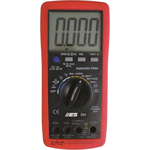 Pro Automotive Digital Multimeter with Case Distribution Élite MP