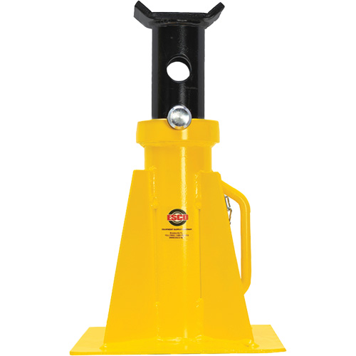 Pin Style Jack Stand, Locking Pin, 25 tons Capacity, 15-3/4" - 26-3/4" H Distribution Élite MP