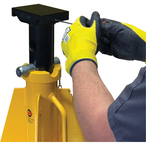 Adaptateur &agrave; dessus plat pour supports de v&eacute;rin ESCO de style haut de 20 et 25 tonnes Distribution Élite MP