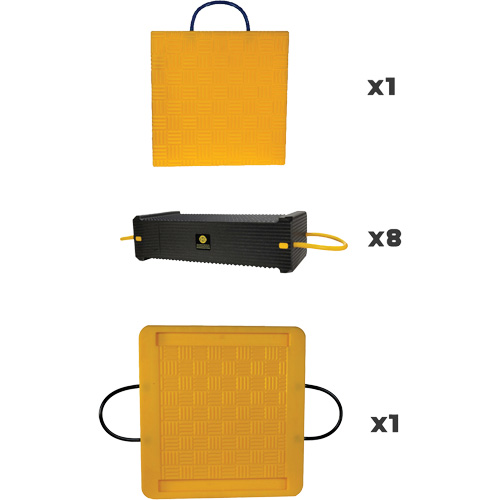 10-Piece CribLok Composite Cribbing System Kit Distribution Élite MP