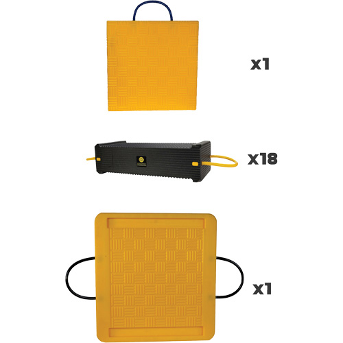 20-Piece CribLok Composite Cribbing System Kit Distribution Élite MP