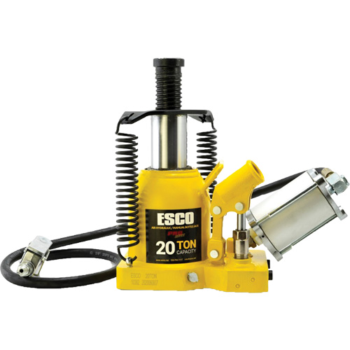 Pro Series “Shorty” Bottle Jack, 20 Ton(s), Air Hydraulic, 12-5/8" Raised Height Distribution Élite MP