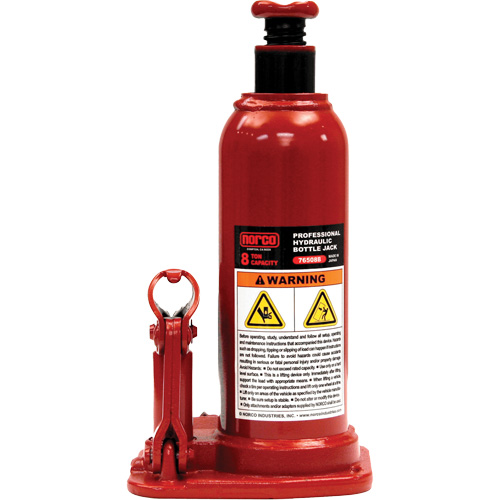 Cric &agrave; bouteille hydraulique professionnel, 8 tonne(s), 18-3/4" Hauteur &eacute;lev&eacute;e Distribution Élite MP