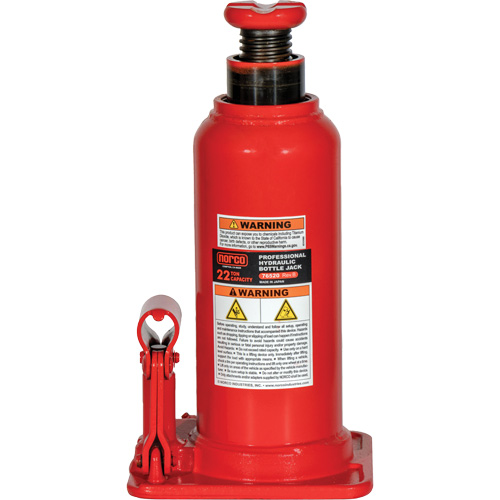 Cric &agrave; bouteille hydraulique professionnel, 22 tonne(s), 20-49/250" Hauteur &eacute;lev&eacute;e Distribution Élite MP