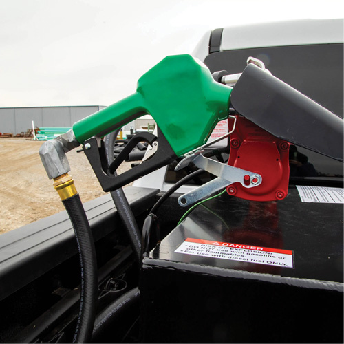Green Automatic Gasoline Spout Nozzle Distribution Élite MP