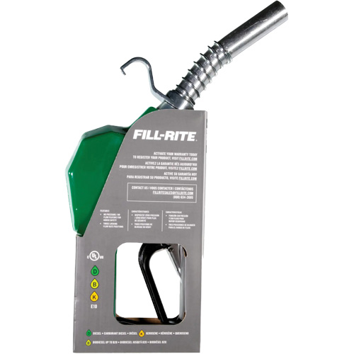 Green Automatic Gasoline Spout Nozzle Distribution Élite MP