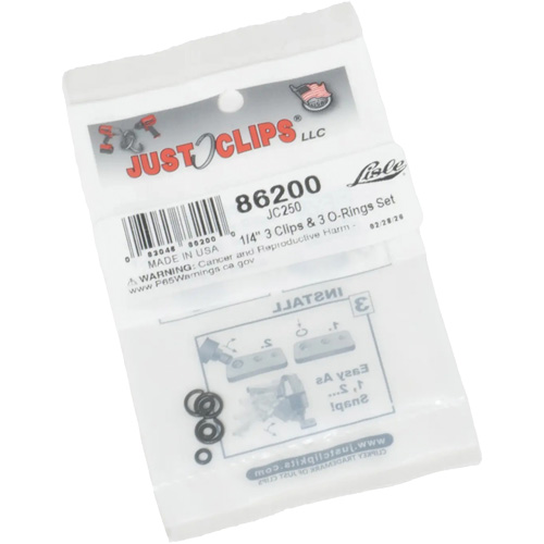 1/4" Clips & O-Rings Set Distribution Élite MP