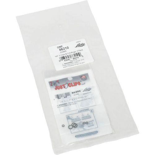1/4" Clips & O-Rings Set - Bulk Distribution Élite MP
