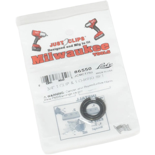 3/4" Clip & O-Ring Set for Milwaukee Distribution Élite MP