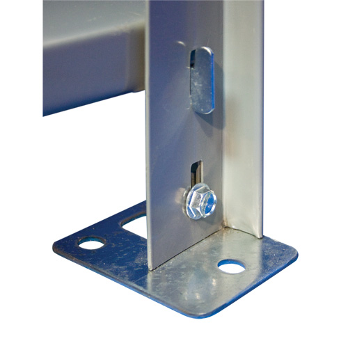 Patte d'assise pour rayonnage enclenchable Interlok Distribution Élite MP