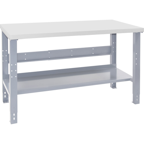 Industrial Duty Workbench, 72" W x 30" D x 34" H, 1000 lbs. Capacity Distribution Élite MP