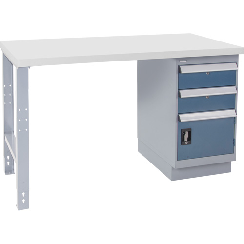 Industrial Duty Workbench, 30" W x 72" D x 34" H, 1000 lbs. Capacity Distribution Élite MP