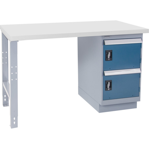 Industrial Duty Workbench, 30" W x 72" D x 34" H, 1000 lbs. Capacity Distribution Élite MP