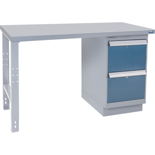 Industrial Duty Workbench, 36" W x 72" D x 34" H, 1000 lbs. Capacity Distribution Élite MP