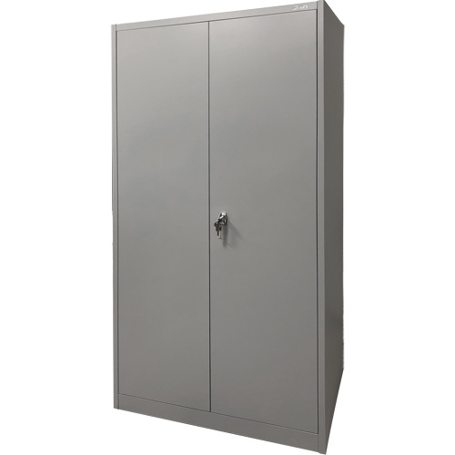 Storage Cabinet, Steel, 4 Shelves, 78" H x 36" W x 24" D, Grey Distribution Élite MP