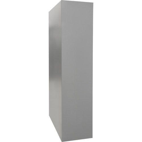 Armoire de rangement combin&eacute;e, 36" la x 18" p x 72" h, Gris Distribution Élite MP