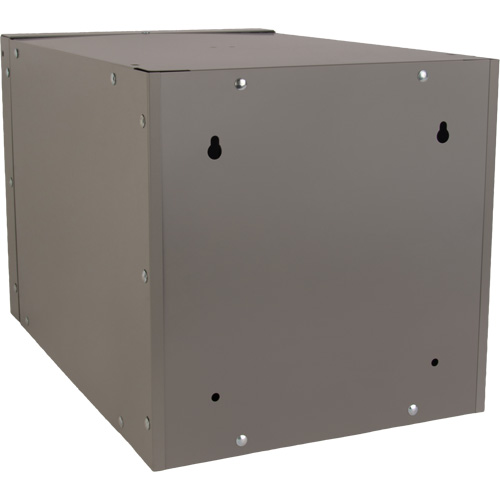 Stackable Cube Locker, 12" x 18" x 12", Steel, Grey, Knocked Down Distribution Élite MP