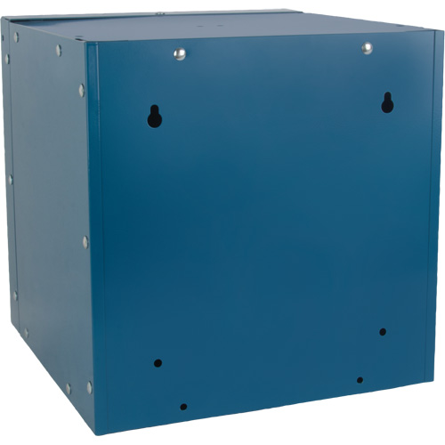 Stackable Cube Locker, 12" x 12" x 12", Steel, Blue, Knocked Down Distribution Élite MP